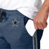 Dallas Cowboys NFL Mens Lazy Lounge Fleece Shorts