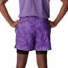 Minnesota Vikings NFL Mens Floral Black Liner Shorts