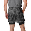 New Orleans Saints NFL Mens Floral Black Liner Shorts