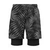 Las Vegas Raiders NFL Mens Floral Black Liner Shorts