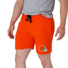 Cleveland Browns NFL Mens Solid Fleece Shorts