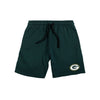 Green Bay Packers NFL Mens Solid Fleece Shorts