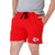 Kansas City Chiefs NFL Mens Solid Fleece Shorts