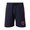 Chicago Bears NFL Mens Side Stripe Fleece Shorts