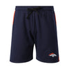 Denver Broncos NFL Mens Side Stripe Fleece Shorts