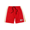 Kansas City Chiefs NFL Mens Side Stripe Fleece Shorts