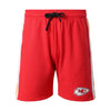 Kansas City Chiefs NFL Mens Side Stripe Fleece Shorts