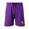 Minnesota Vikings NFL Mens Side Stripe Fleece Shorts