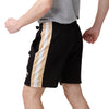 New Orleans Saints NFL Mens Side Stripe Fleece Shorts