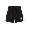 Las Vegas Raiders NFL Mens Side Stripe Fleece Shorts