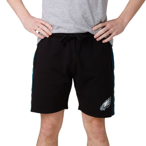 Philadelphia Eagles NFL Mens Side Stripe Fleece Shorts
