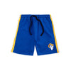 Los Angeles Rams NFL Mens Side Stripe Fleece Shorts