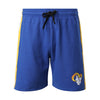 Los Angeles Rams NFL Mens Side Stripe Fleece Shorts