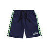 Seattle Seahawks NFL Mens Side Stripe Fleece Shorts