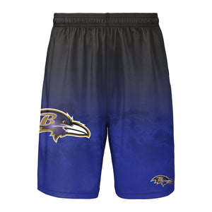 New York Giants Gradient Big Logo Training Shorts