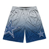 Dallas Cowboys NFL Gradient Big Logo Training Shorts