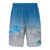 Detroit Lions NFL Mens Gradient Big Logo Training Shorts