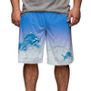 Detroit Lions NFL Mens Gradient Big Logo Training Shorts