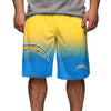 Los Angeles Chargers NFL Gradient Big Logo Training Shorts