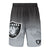 Las Vegas Raiders NFL Mens Gradient Big Logo Training Shorts