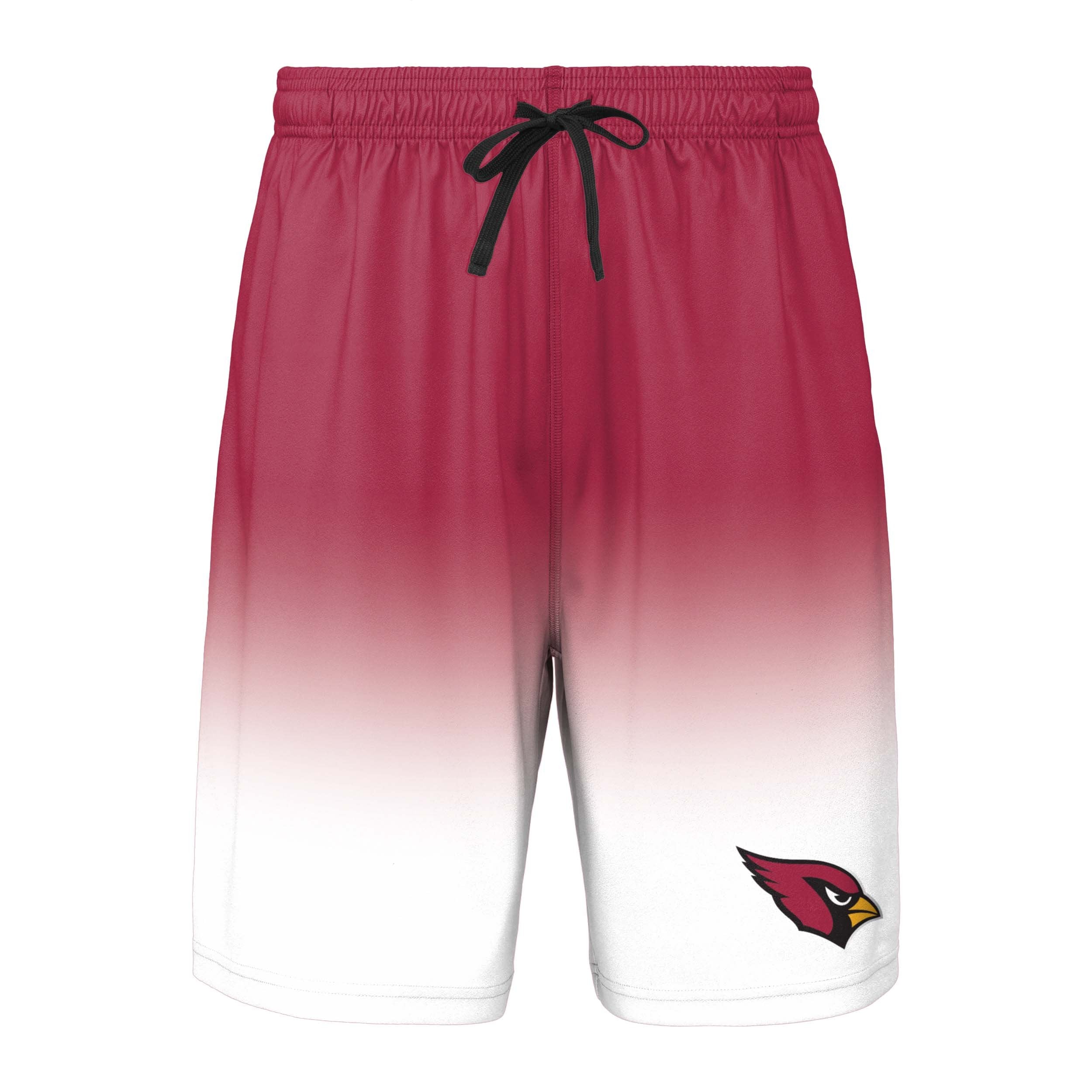 Men's Black Arizona Cardinals Gradient Big Logo Training Shorts