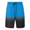 Carolina Panthers NFL Mens Game Ready Gradient Training Shorts