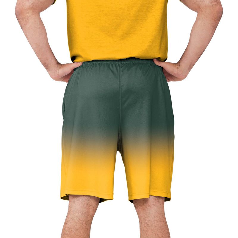 Green Bay Packers Gradient Big Logo Training Shorts