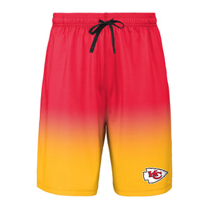Kansas City Chiefs NFL Mens Game Ready Gradient Training Shorts