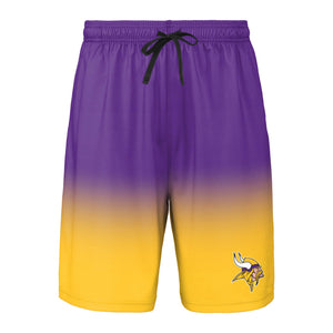 Minnesota Vikings NFL Mens Game Ready Gradient Training Shorts