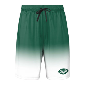 New York Jets NFL Mens Game Ready Gradient Training Shorts