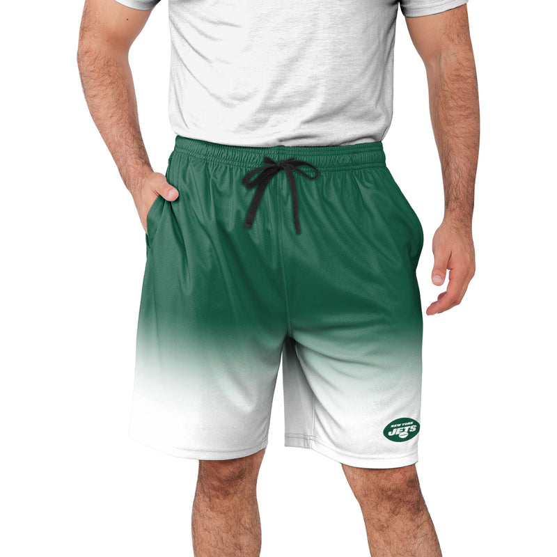 FOCO New York Jets NFL Mens Game Ready Gradient Training Shorts