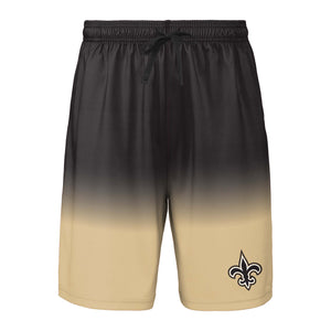 New Orleans Saints NFL Mens Game Ready Gradient Training Shorts
