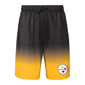 Pittsburgh Steelers NFL Mens Game Ready Gradient Training Shorts