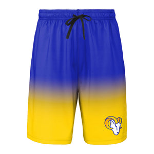 Los Angeles Rams NFL Mens Game Ready Gradient Training Shorts