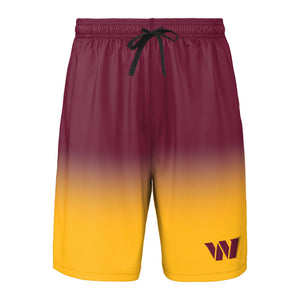 Washington Commanders NFL Mens Game Ready Gradient Training Shorts