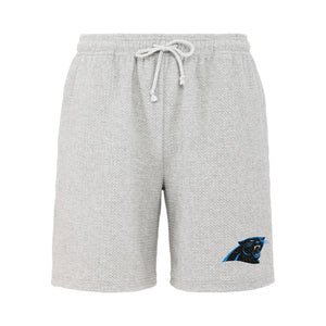 Carolina Panthers NFL Mens Gray Woven Shorts