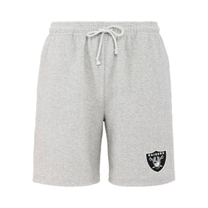 Las Vegas Raiders NFL Mens Gray Woven Shorts