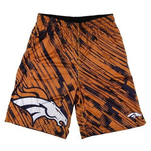 Denver Broncos Repeat Print Polyester Shorts
