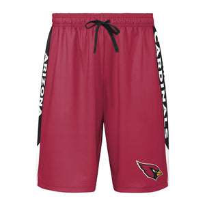 Arizona Cardinals NFL Mens Side Stripe Training Shorts