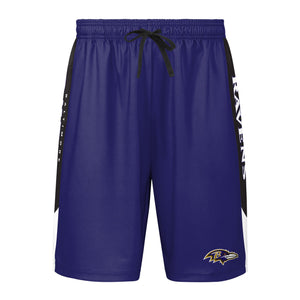 Baltimore Ravens NFL Mens Side Stripe Training Shorts