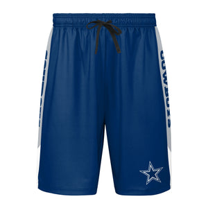 Dallas Cowboys NFL Mens Side Stripe Training Shorts