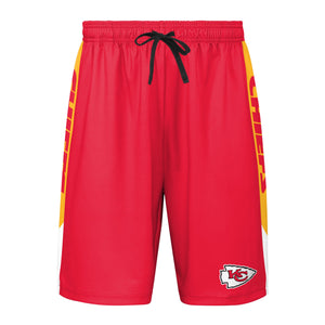 Kansas City Chiefs NFL Mens Side Stripe Training Shorts
