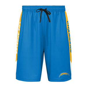 Los Angeles Chargers NFL Side Stripe Training Shorts