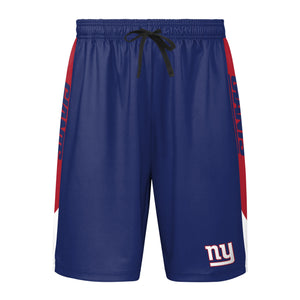New York Giants NFL Mens Side Stripe Training Shorts