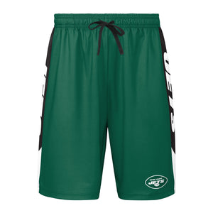 New York Jets NFL Side Stripe Training Shorts