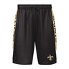 New Orleans Saints NFL Mens Side Stripe Training Shorts