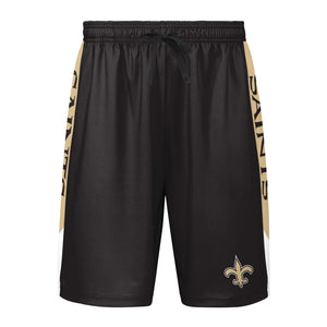 New Orleans Saints NFL Mens Side Stripe Training Shorts