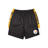 Pittsburgh Steelers NFL Mens Side Stripe Training Shorts