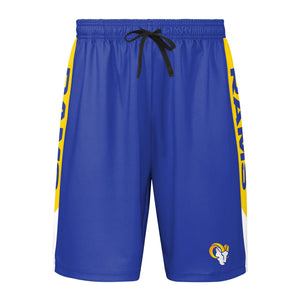 Los Angeles Rams NFL Side Stripe Training Shorts