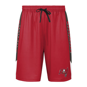 Tampa Bay Buccaneers NFL Mens Side Stripe Training Shorts